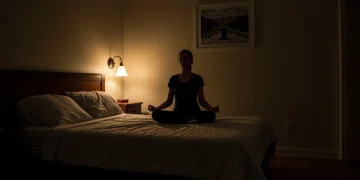 Mindful evening routine for better sleep in the US