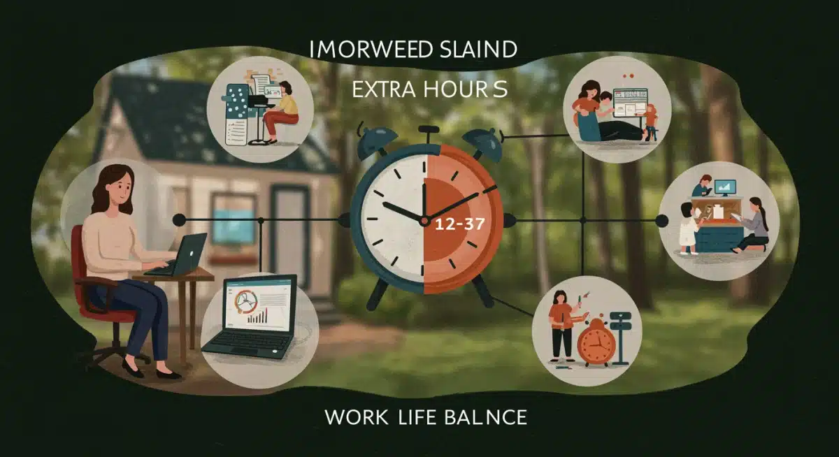 Visualizing work-life balance with reclaimed time